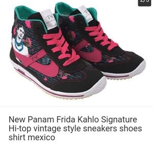 Panam Frida Kahlo signature vintage style sneakers
